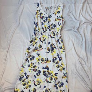 VGUC The Limited Light Blue Floral Maxi Dress Size M